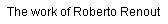 The work of Roberto Renout